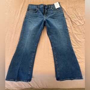 NWT Madewell Vintage Flare Crop Jean